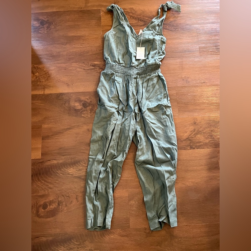 Brand New Target Women's Green Jumpsuit- Size Small